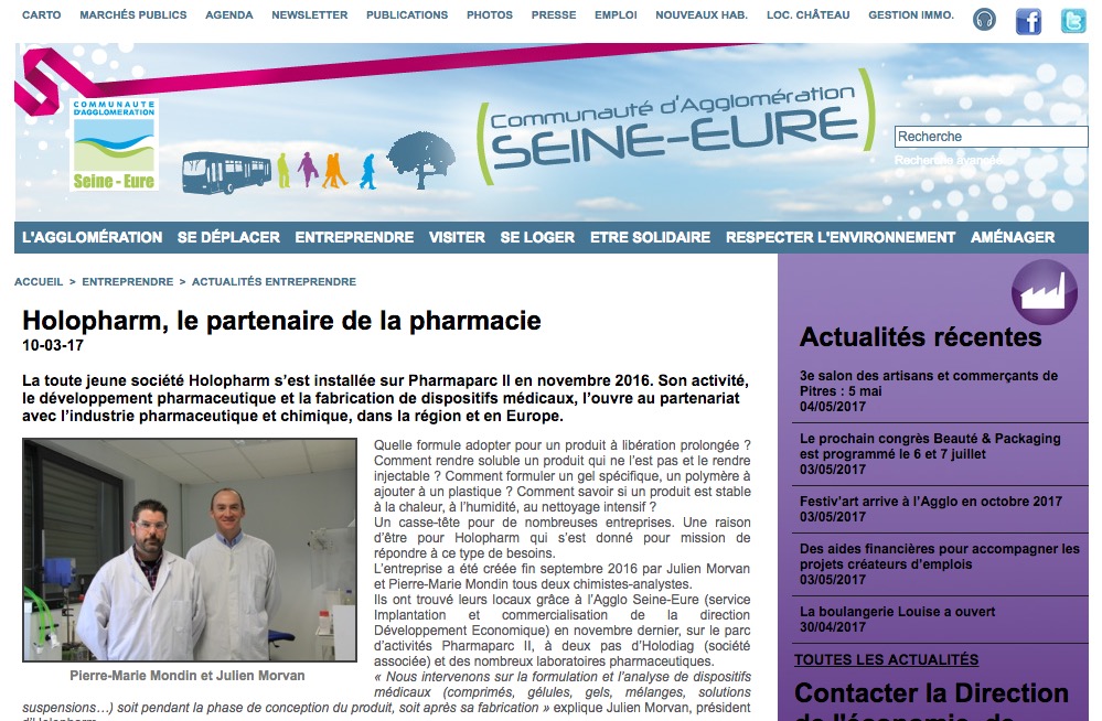 Article de Presse Actualités agglo-seine-eure.fr